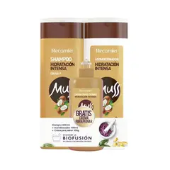 MUSS - Kit Hidratación Intensa Shampoo + Acondicionador + Crema Gratis