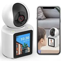 AWEI - Camara de vigilancia con videollamada full HD 1080p Promoción