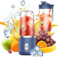 GENERICO - Licuadora Extractor de jugos doble vaso Treq