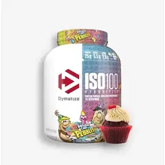 DYMATIZE - ISO100 PASTEL DE CUMPLEAÑOS 5LB ENVIO RAPIDO