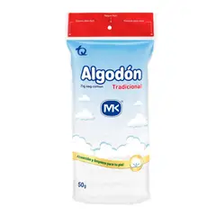 MK - Algodón Zig Zag Bolsa Con 50g