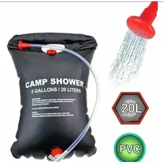 GENERICO - Bolsa de ducha solar portátil de 20 litros camping