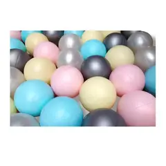 GENERICO - Pelotas para Piscina x 200 Unidades - Colores pastel