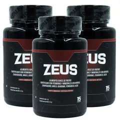 UNMERCO - Zeus Pack x3 Libido Energía y Testosterona Natural Hombre