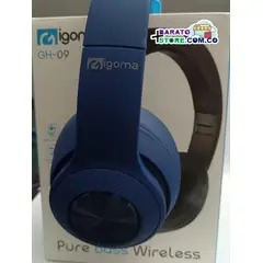 IGOMA - Audífonos Diadema Gh-09 Azul Original