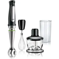 BRAUN - Batidora de Mano MultiQuick 7 3-en-1 con Procesador