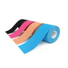 GENERICO - Cinta Kinésica Deportiva en Rollo Terapéutica y Multicolor