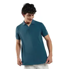 TOTTO - Camiseta Polo Azul Hombre Mason