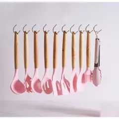 GENERICO - Juego Completo De Cuchillos Y Utensilios De Cocina 17 Piezas