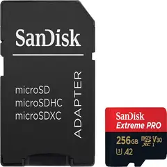 SANDISK - Micro Sd 256GB Extreme Pro