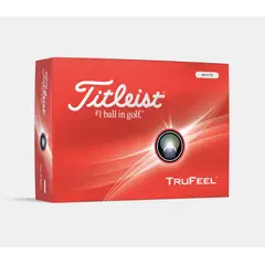 TITLEIST - Bolas de Golf TRUFEEL blancas caja x 3 unidades