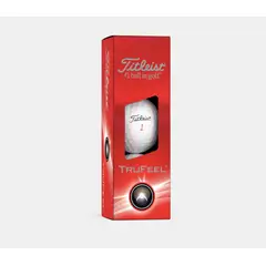 TITLEIST - Bolas Golf TRUFEEL Blancas caja x 12
