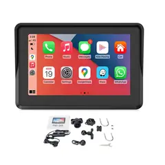 GENERICO - Pantalla Radio Para Moto Con Car Play Y Android Auto Q5s