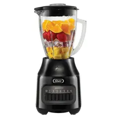 OSTER - Licuadora 1.5 Litros Vaso Vidrio 800W Negra