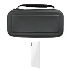 GENERICO - Estuche Rígido Liso + Vidrio Compatible Con Switch 2