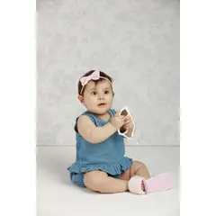 BABY SAMUU - Conjunto Blusa y Short Denim Ligero Renata