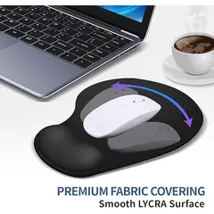 GENERICO - Pad Mouse Con Comoda Muñeca En Gel Y Base Antideslizante