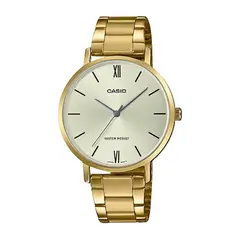CASIO - Reloj Modelo LTP-VT01G-9B Diseño Elegante