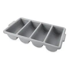 RUBBERMAID - Cubiertero 4 Compartimientos Gris FG336200GRAY