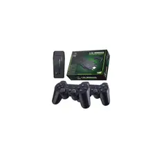 GENERICO - CONSOLA M8 CAJA VERDE Doble Mando Juegos Retro 10000 + Inalámbrico 64g