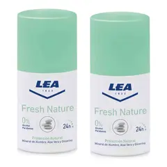 GENERICO - Desodorante Alumbre Aloe Glicerina Fresh Nature RollOn 2 UND