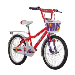 GW - Bicicleta Niña Rin 20 Con Accesorios De 7 A 12 Años