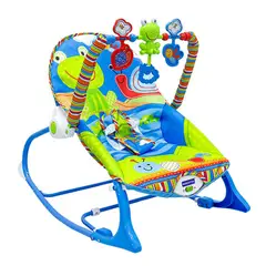 BEBESITOS - SILLA MECEDORA Y VIBRADORA CON MUSICA PARA BEBÉS