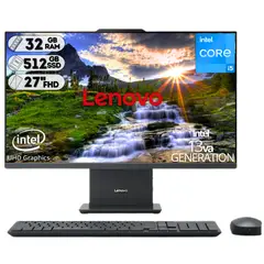 LENOVO - TODO EN UNO INTEL CORE I5 13420H SSD 512GB RAM 32GB LED 27 FHD