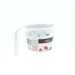 PRESS - Taza Jarra Plastica Medidora 1/2 Litro 500 ML 76823 Traslucido