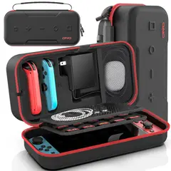 ONE PIXEL - Estuche Rígido Nintendo SwitchOled Con Espacio Para Cargador