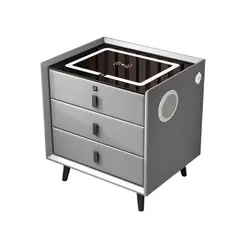 GENERICO - MESA DE NOCHE SMART GRIS