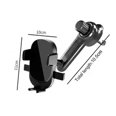 GENERICO - Soporte Celular Carro Tablero Vidrio Rejilla Holder 935