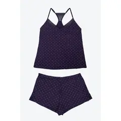 LILI PINK - Conjunto pijama de 2 piezas confeccionada en algodón