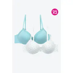 LILI PINK - Brasier algodón paquete x2