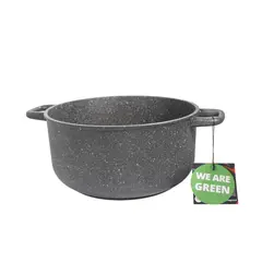 GENERICO - Sartén redonda antiadherente de aluminio 24 cm Olympia Hard Cook