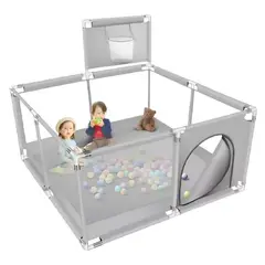 ZHOPI CO - Corral Para Bebes Piscina Juego Interactivo Pelotas Niños