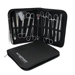 SURGIMAX - KIT DISECCION DE 13 PIEZAS MARCA COLOR NEGRO