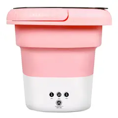 GENERICO - Lavadora Portátil Electrica Mini Pequeña Plegable Retractil