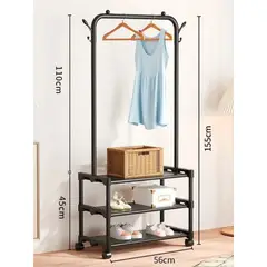 GENERICO - Organizador De Ropa Con Zapatero Integrado Para Hogar