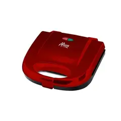ALTEZZA - Sanduchera Dos Puestos Color Rojo ASM-817R