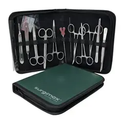 SURGIMAX - KIT DISECCION 13 PIEZAS COLOR VERDE