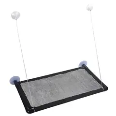 GENERICO - Hamaca Cama De Ventana Para Gatos Mascotas Asoleador Armable