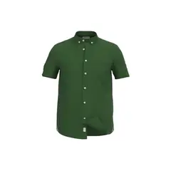 KOAJ - Camisa con cuello button down en colores solidos acorde Hombre