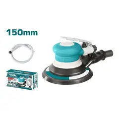 TOTAL - Lijadora Neumática Roto Orbital 6″ industrial super