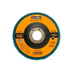 UYUSTOOLS - Disco Lija Flap Plano Metal 115x222mm Grano 120