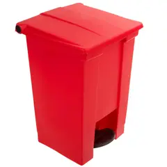 RUBBERMAID - Papelera de Pedal 45 Litros Roja FG614400RED