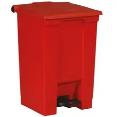 RUBBERMAID - Papelera de Pedal 68 Litros Roja FG614500RED