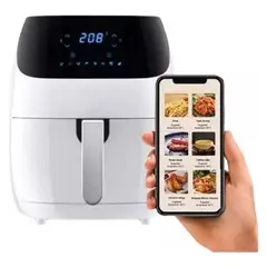 GENERICO - Freidora De Aire Digital WiFi 8 Litros Sin Aceite Air Fryer