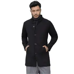 GENERICO - Chaqueta Gabán Abrigo Hombre Cárdigan Casual Largo Urbano Cálido