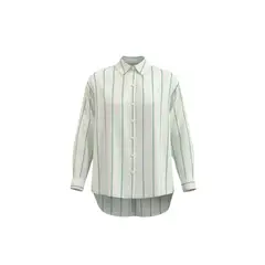 KOAJ - BLUSA CAMISERA OVERSIZE MANGA LARGA Mujer